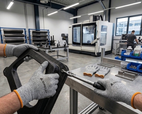 Gants de protection et de travail anti-coupure