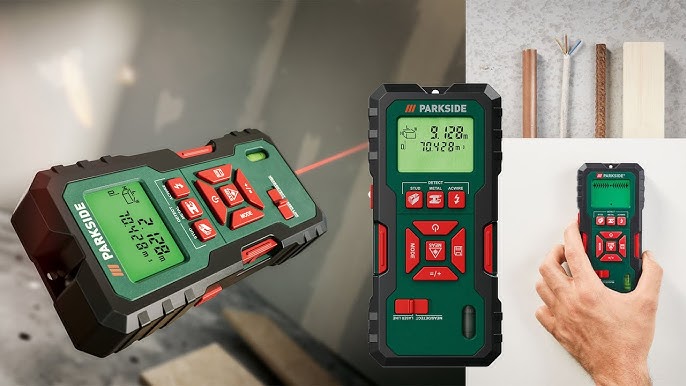 DETECTEUR 5 EN 1 AVEC METRE LASER PMDL 5 B3 PARKSIDE